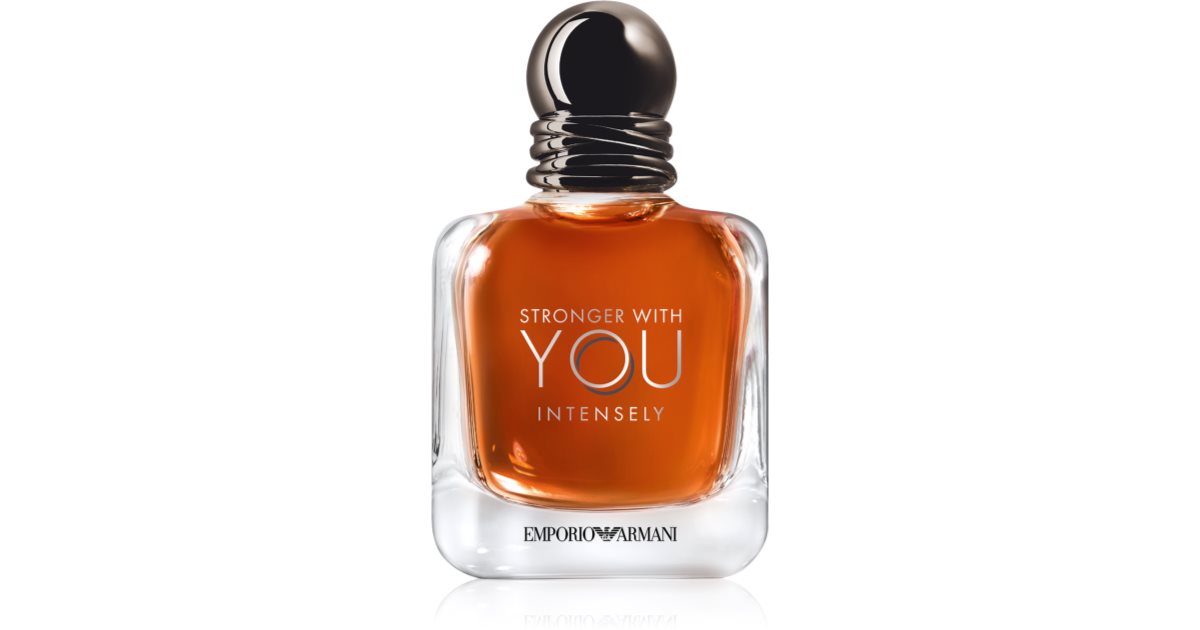 TOP 10 Najlepsze męskie perfumy na każdą okazję! Armani Emporio Stronger With You Intensely - elegancja i zmysłowość
