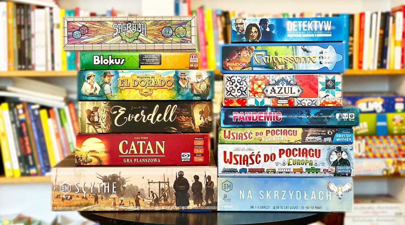 Najlepsze gry planszowe rodzinne 
