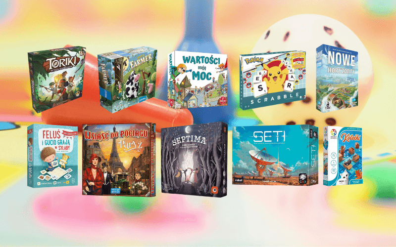 Najlepsze gry planszowe rodzinne