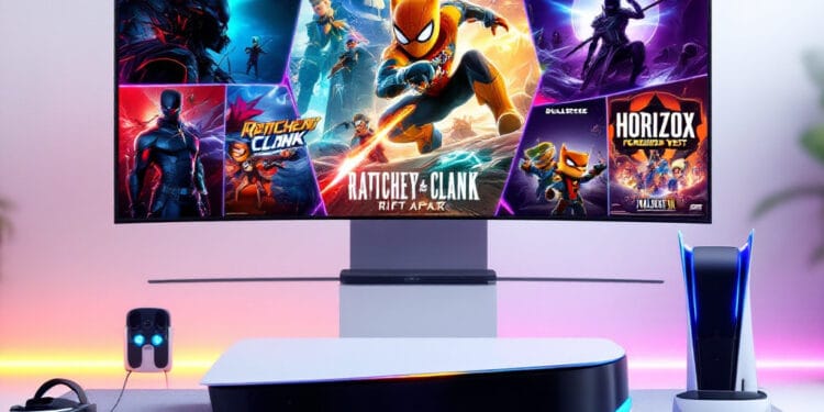 najlepsze gry na PS5