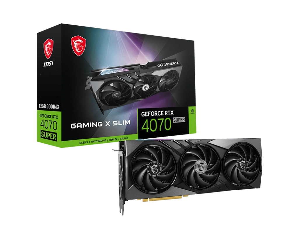 MSI GeForce RTX 4070 Super Gaming X Slim