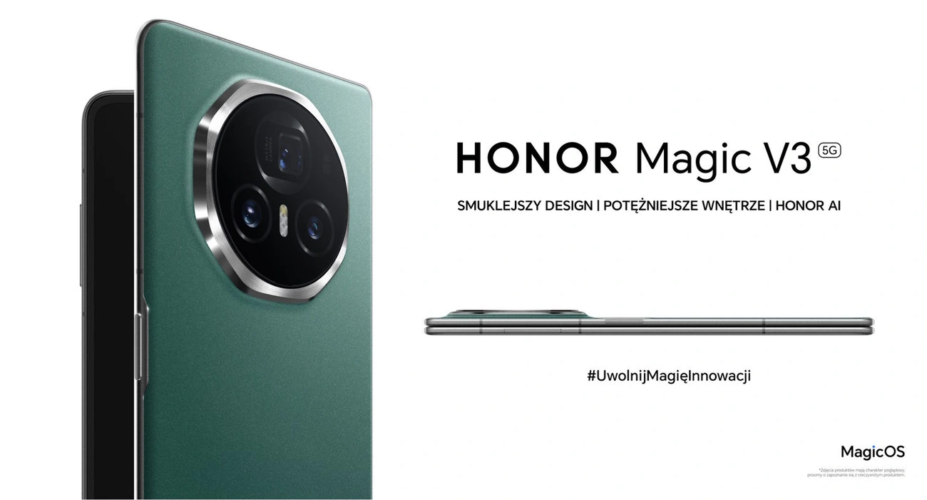 HONOR Magic V3 – składany smartfon 2025