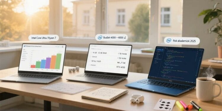 Laptopy do 4000–6000 zł – nowe serie na rok akademicki