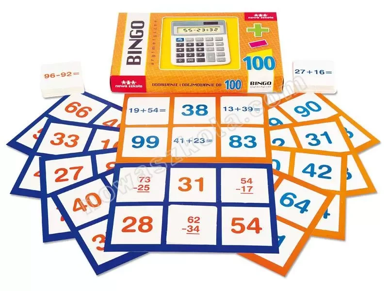 TOP 12 Gier Edukacyjnych dla Dzieci: Wybór Nauczycieli 2025 Bingo dodawania i odejmowania