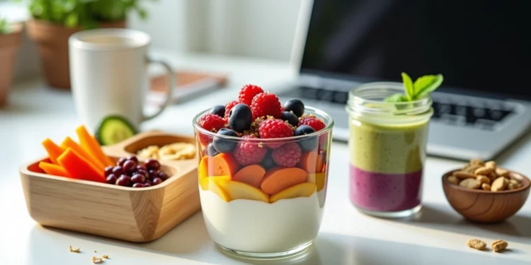 10 Zdrowych Przekąsek do Pracy, Które Dodają Energii na Cały Dzień 10 Zdrowych Przekąsek do Pracy