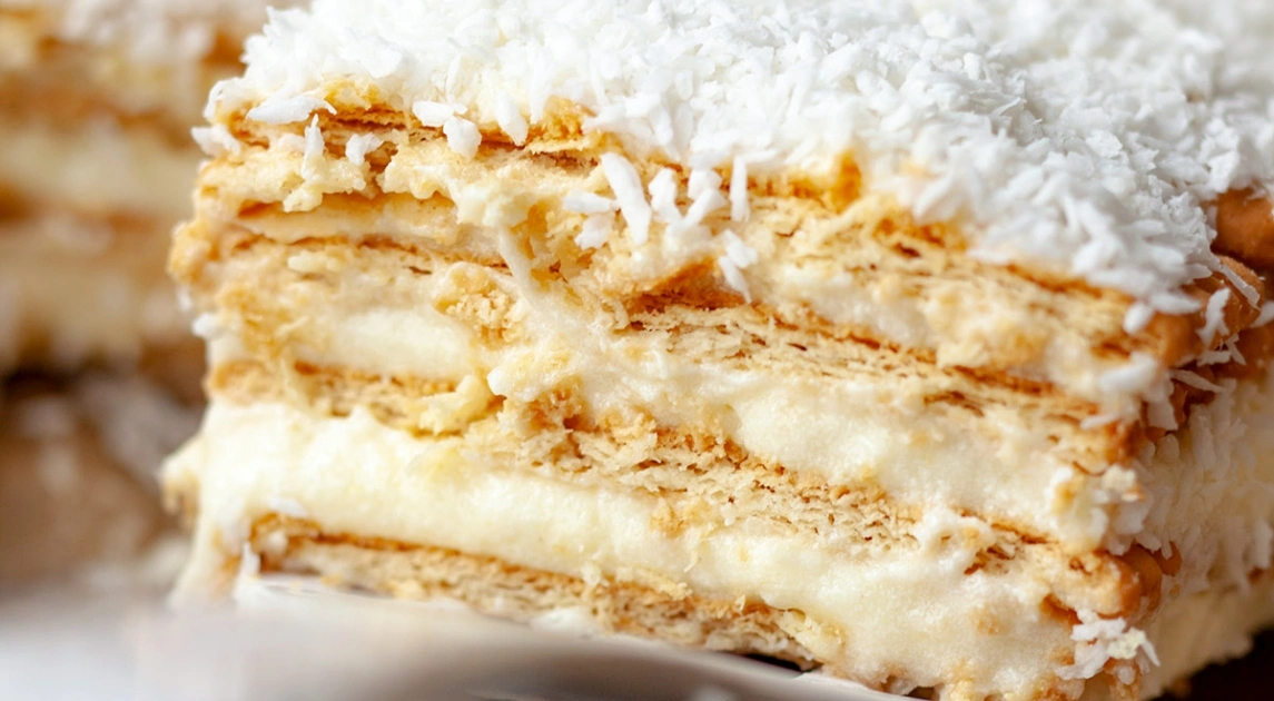 Ciasto Rafaello bez pieczenia