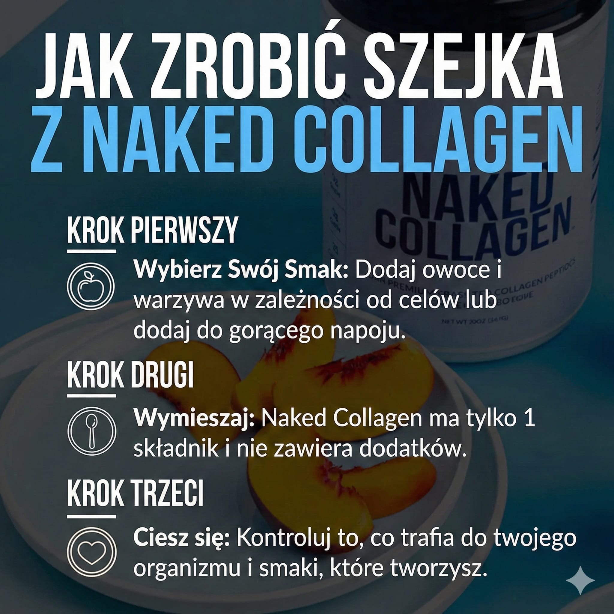 Peptydy Kolagenowe Naked Nutrition – Czy Warto Inwestować? Jak stosować hydrolizowany kolagen Naked?